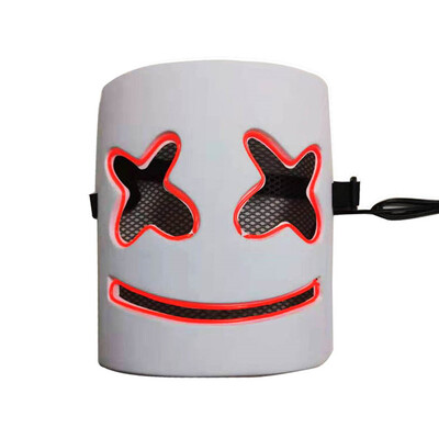 

EL Cold Light Festival Performance Party Glowing Mask Makeup Cosplay Costume Accessory Masks