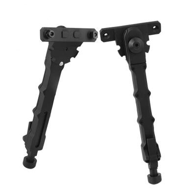 

Greensen Hardened Steel & Aluminum Foldable Adjustable Tactics Bipod Rifle -LOK Support Stand