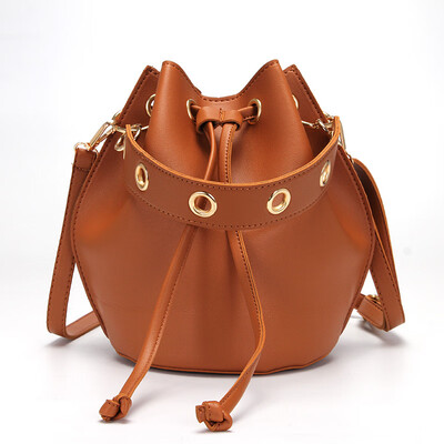 

Brand Fashion Leather Bucket Bags for Women 2019 Female Small Travel Shoulder Bag Ladies Hand Bag Crossbody Pack Messenger Pouch
