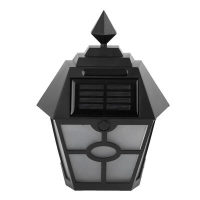 

Solar Powered Vintage Wall Mount LED Lamp Waterproof Garden Fence Light