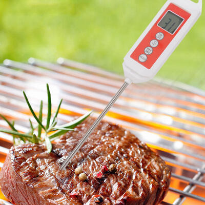 

Greensen Stainless Steel Barbecue BBQ Meat Thermometer Grill Cooking Food Probe