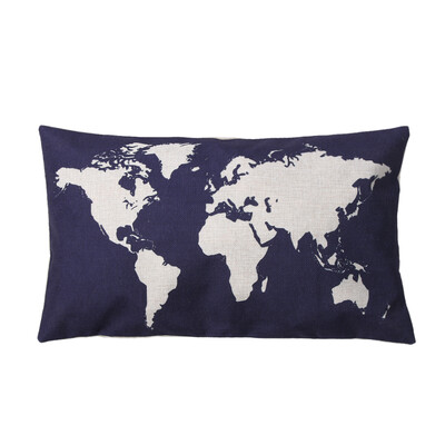 

5030cm Printed Linen Pillow Cases Sofa Decoration Nap Pillowcases