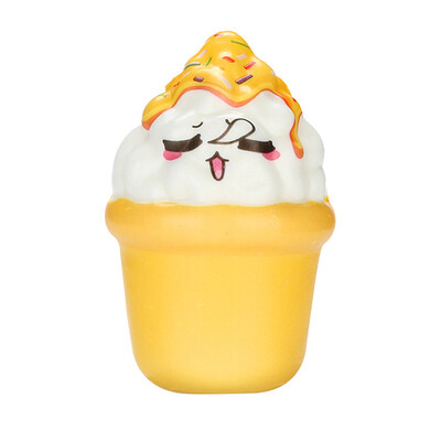 

Gotoamei Squishies Kawaii Ice Cream Slow Rising Cream Scented Keychain Stress Relief Toys