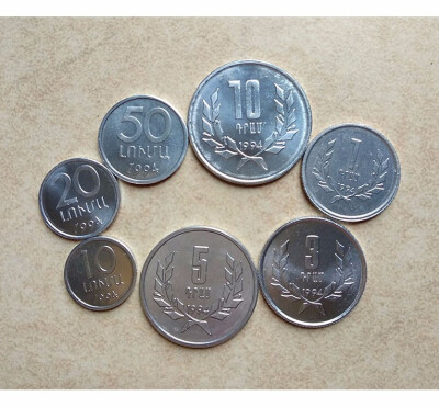 

7 PCS SET Coins Of Armenia