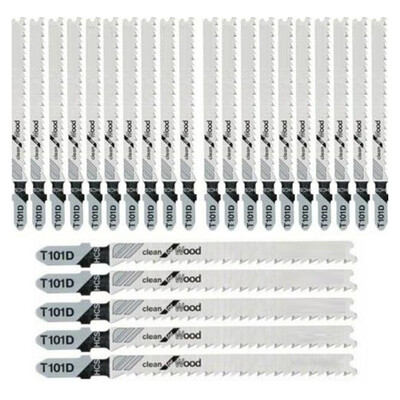 

25pcs 4-52mm Jigsaw Cutting Tools T 101 D For Woodworking HCS Polished 100mm
