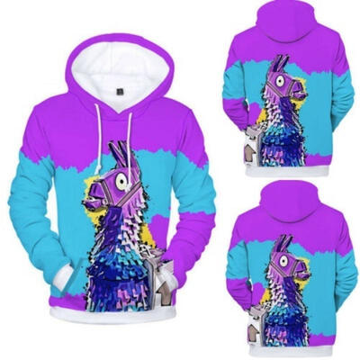 

Women Men Animal 3D Print Long Sleeve Hoodie Sweatshirt Coat Jacket Hooded Sweater Plus Size