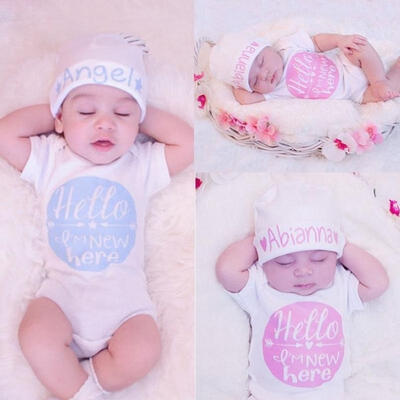 

Cute Children Kids Baby Girl Boy Clothes Bodysuit Romper Jumpsuit Outfits 0-12M