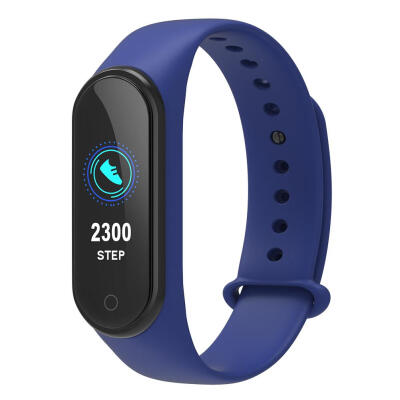 

M4 Waterproof Heart Rate Blood Pressure Fitness Tracker Smart Band Bracelet