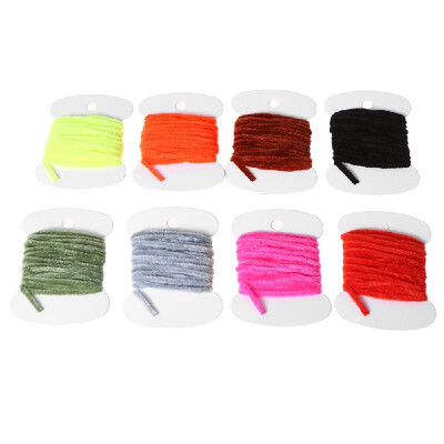 

30m Fly Fishing Worms Chenille Floss Line Thread Woolly Fly Tying Materials