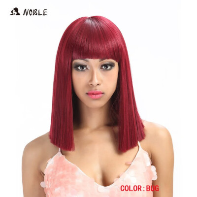 

Noble Synthetic Wig For Black Women613 White Women Short Wig Straight 14 Inch Blonde Wig Cosplay Hair Synthetic Lace Front Wig