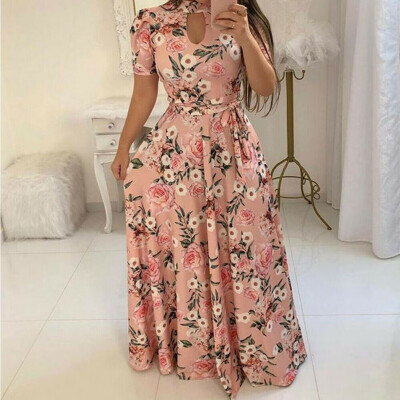 

Women Ladies Maxi Dress Boho Evening Party Summer Beach Casual Long Sundress