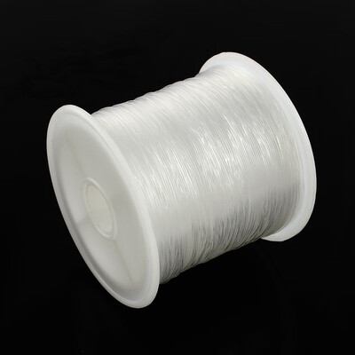 

PH PANDAHALL 1 Roll Clear Fishing Thread Nylon Wire about 02mm in diameter