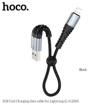 

HOCO USB Cable For iPhone 11 X 8 7 6 5 6s plus Fast Charging Cable Phone USB Data Cable For Apple IOS 11 iPad USB Charger