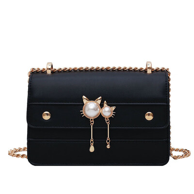 

Bag female summer small fresh 2019 new fashion wild portable small square bag Korean version of the ocean shoulder shoulder Messenger bag
