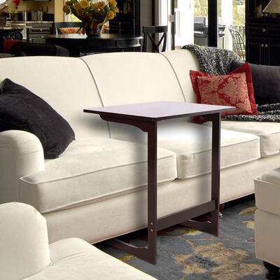 

Sofa Table End Side Table Console Snack TV Coffee Tray PC Laptop Desk -Shape