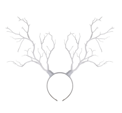 

Vintage Tree Branches Headband Props Horns Hair Accessory Cosplay Headpieces New