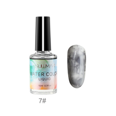 

nail art Photo-therapy Nail Polish Marble Pattern Ink Smudge Gradient Manicure Smudge nail glue cosmetic make up