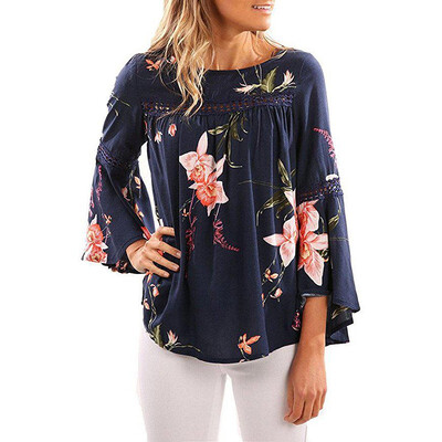 

Draped Printed Tops