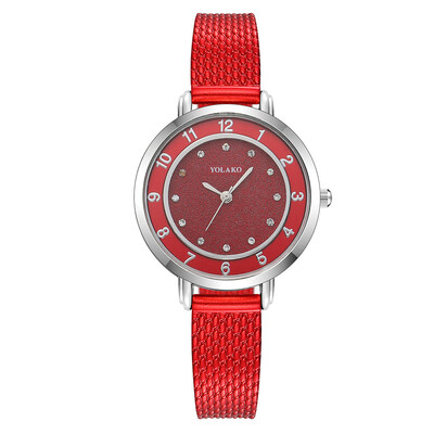 

Fashion Women Watches Roman Numerals Dot Dial Ladies Analog Quartz Wristwatch Casual Strap Simple Clock Relojes Para Mujer