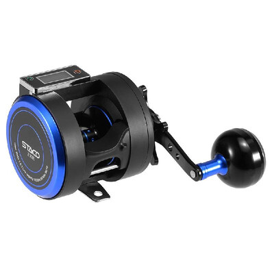 

Line Counter Fishing Reel 171BB 561 Trolling Reel Left Right One-way Clutch Bait Fishing Reel with Digital Display