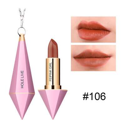 

Pink Diamonds Matte Waterproof Lipstick Long-Lasting Hot