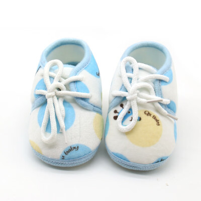 

Soft Bottom Shoes Baby Lovely First Walkers Unisex Cotton Fabric Newborn Shoes Fashion 2017 Shoes