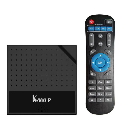 

KM8P Android 71 TV Box Amlogic S912 Octa Core 64bit 2G 16G H265 UHD 4K VP9 3D Mini PC WiFi AirPlay Miracast DLNA EU Plug