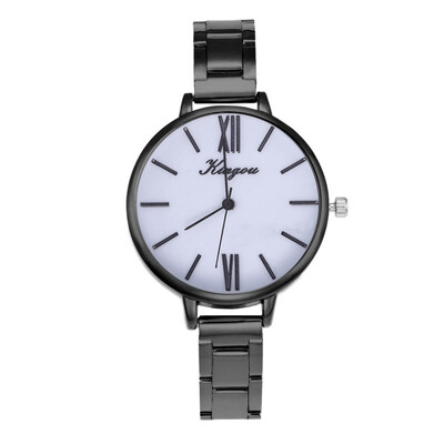 

RM Women Alloy Steel Belt Casual Watch Geneva Simple Steel Belt Watch