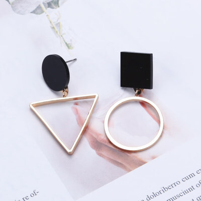 

2019 Hot Sale Women Heart Drop Earrings Girl Gift Flower Leaf Pendant Statement Earring Fashion Party Jewelry bijoux Orecchini