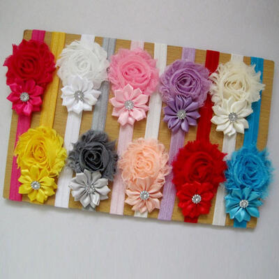 

Baby Toddler Lace Flower Heand Hair Band Accessories Headwear