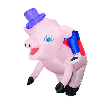 

Inflatable Cartoon Pig Costumes Dress Children Kids Blowup Cosplay Outfits
