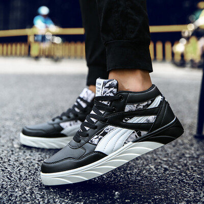 

Le Xia summer 13 boys 12 big children casual sports shoes youth board shoes junior high school students high to help mens shoes