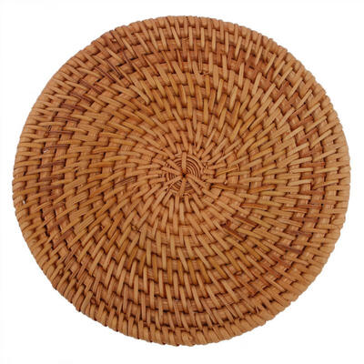 

Greensen Rattan Placemats Straw Cup Dining Table Mat Heat Insulation Pot Holder Kitchen Accessory