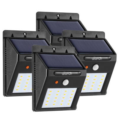 

Utorch LED Solar Sensor Wall Light 4pcs