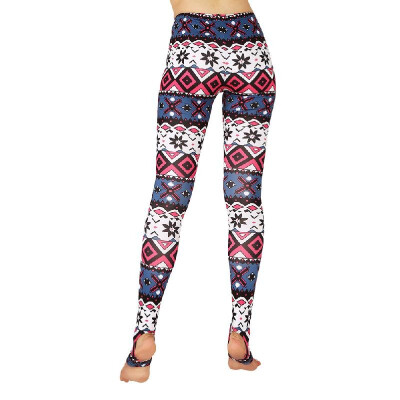 

Women Leggings Christmas Print Skinny Trousers Casual Tights Stretch Slim High Waist Stirrup Leggings Fitness Pants