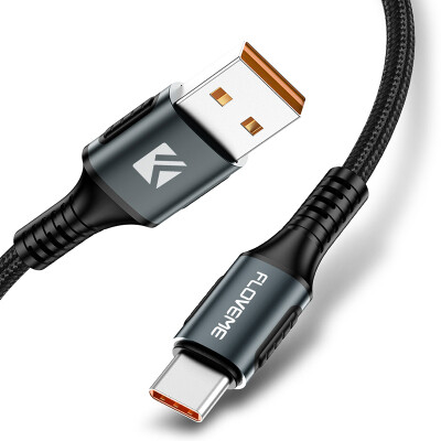 

FLOVEME Type-C 5A Fast Charging Cable Data Transmission Aluminum Alloy Wire