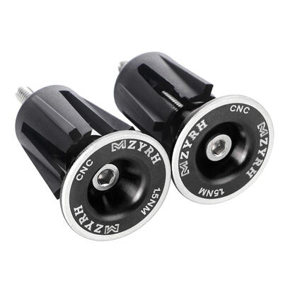 

1 Pair Aluminum Durable Bicycle Handlebar Cap Grips Bike Handlebar End Plug