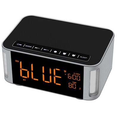 

Hifi Bluetooth Mini Speaker Multimedia Touch HIFI V42 Blue Tooth Technology Portable Wireless Car Speaker with Temperature