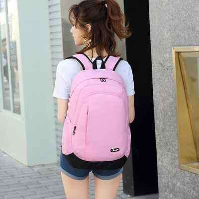 

ins womens Korean high school fashion backpack womens shoulders large-capacity travel bag men