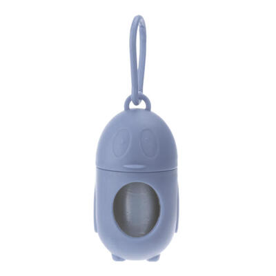 

Penguin Pill Shape Pet Dog Poop Bag Dispenser Carrier Waste Garbage Bag Set