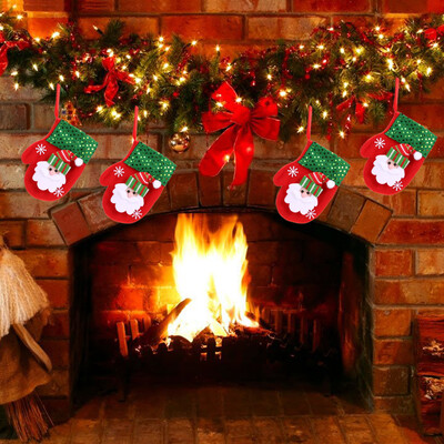 

Christmas Gifts Gloves Candy Bags Decoration Supplies Christmas Gloves