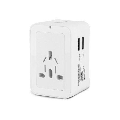 

All-In-One Universal World Wide Travelling AC Adapter Plug AUUKUSEU International Power Charger Electric USB Conversion Power