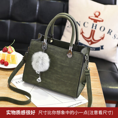 

Womens Bag Fashion Retro Simple Hand-held Texture Single Shoulder Maomao Ms ins Overheated Slant Bag