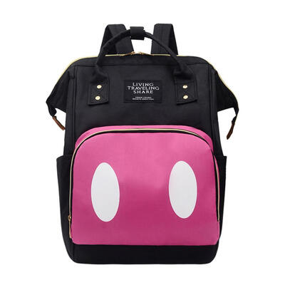 

Cute Printing Mommy Backpacks Large Nylon Maternity Nappy Top-handle Bags