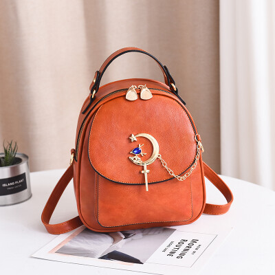 

On the new wave of women Korean fashion Joker shoulder slung handbag shoulder bag backpack