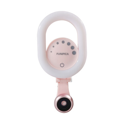 

F-518 Universal Live LED Flash Lights & Lens Portable Selfie Light Flash 32 LED Lamp Camera Phone Selfie Ring Light with Mobile Ph