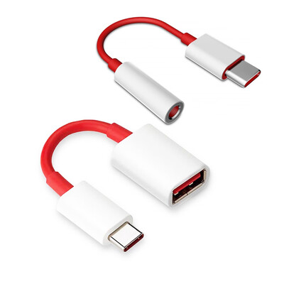 

Type-C to 35mm Jack Audio Type C to USB OTG Cable for OnePlus 7 Pro 7 6T 6