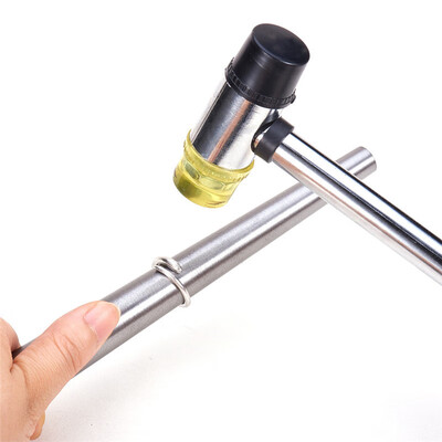 

PH PANDAHALL 1 Set Jewelry Tool Sets with Steel Ring Enlarger Stick Mandrel Sizer Tool