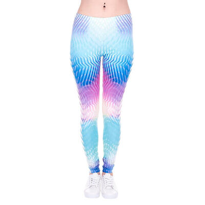 

Sexy Women 3D Digital Print Colorful Sports Leggings High Waist Yoga Pants