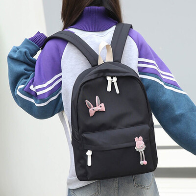 

Tailored Fashion Casual Backpack Nylon Large Capacity Student Computer Bag Travel Bag